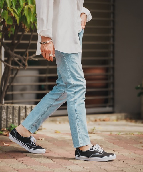 improves(インプローブス)の「カットオフ スキニーデニムパンツ(デニムパンツ・メンズ・ブルー・SMALL/MEDIUM/LARGE)」の4枚目の写真