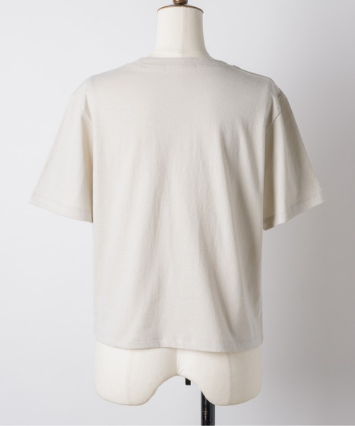 select 】cross-stitch angel T-shirt / クロスステッチ刺繍T