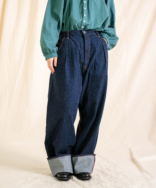 Brocante / ブロカント] 12ozデニム グロースパンツ | Domingo