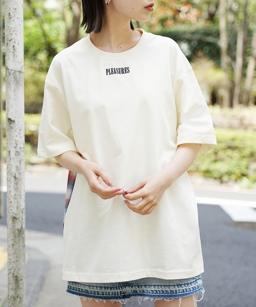 セール】PLEASURES/プレジャーズ TAINTED CONTRAST HEAVY SHIRT