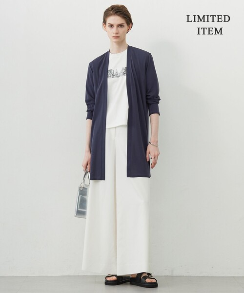 ICB(アイシービー)の「PINION ロングカーディガン(カーディガン/ボレロ・レディース・ブラック系/ライトイエロー系/ダルブルー系/ターコイズブルー系・LARGE/X-LARGE)」の9枚目の写真