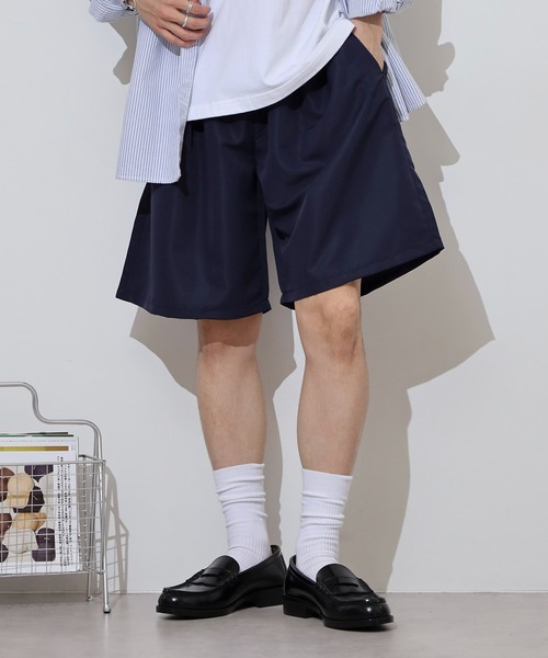 FUNALIVE(ファンアライブ)の「水陸両用 ドライ ハーフパンツ(チノパンツ・メンズ・オリーブ/ネイビー/ブラウン系カモフラージュ/ミント/ブラック・L/LL/M)」の20枚目の写真