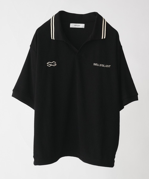 セール】SKIPPER PILE DESIGN SHIRT/スキッパーパイルデザイン
