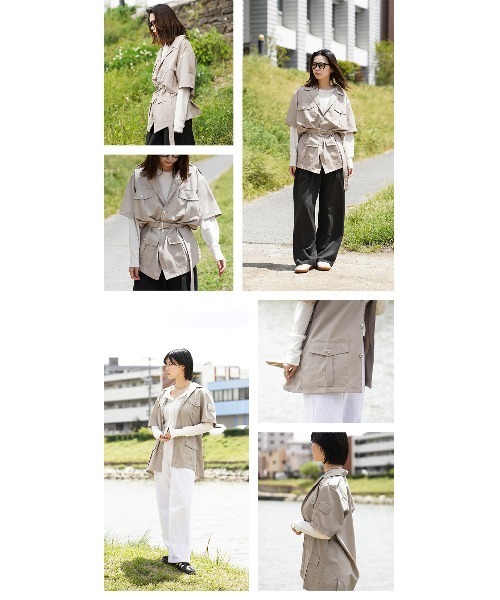 MILITARY(ミリタリー)の「実物 新品 デッドストック フランス軍 外国人部隊 TROPICAL S/S サファリシャツ ベルト付き(シャツ/ブラウス・メンズ・ベージュ系その他・L/S/M/XL/XXL/XXXL)」の18枚目の写真