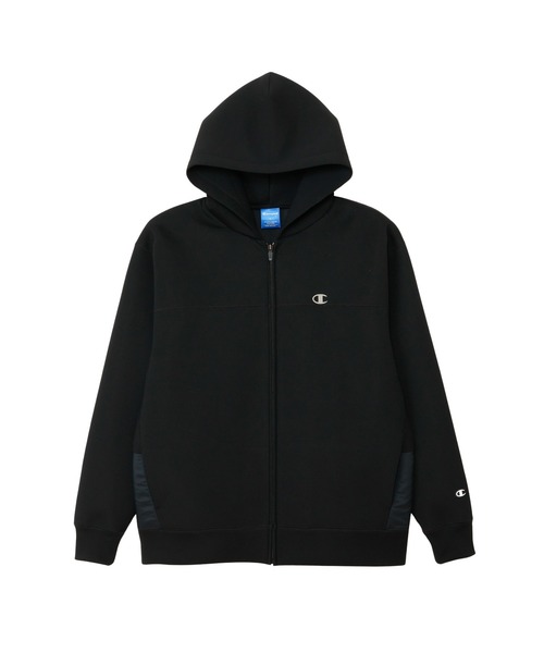 チャンピオン  テックウィーブ 3LS ジップフーデッドスウェットシャツ（Champion TECH WEAVE HOODIE）C3-AS102 メンズ パーカー フーディー カジュアル ファッション セール】【Champion/チャンピオン】メンズ スポーツ テックウィーブ
