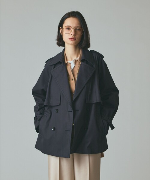 ケープショートトレンチコート（トレンチコート）｜GRACE CLASS
