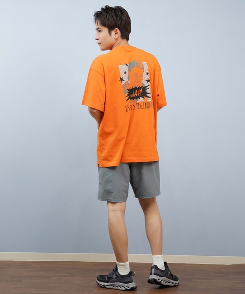 lost(ロスト)の「【限定商品】lost/ロスト 半袖Tシャツ バックプリント L25S-2115(Tシャツ/カットソー・メンズ・オレンジ/ホワイト・M/L/XL)」の15枚目の写真