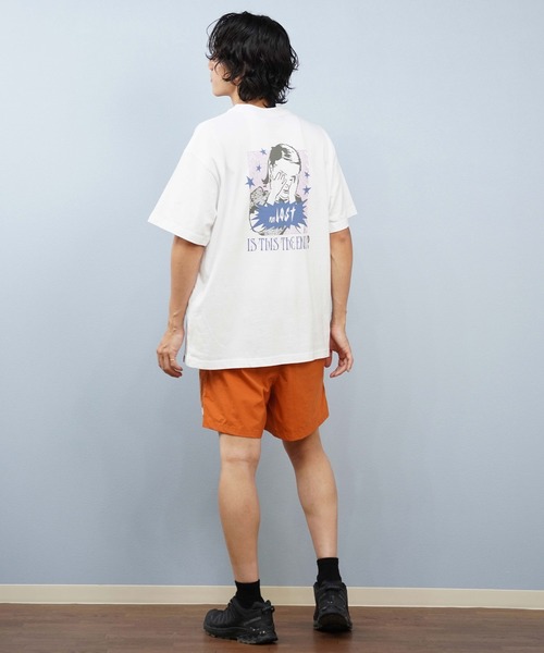 lost(ロスト)の「【限定商品】lost/ロスト 半袖Tシャツ バックプリント L25S-2115(Tシャツ/カットソー・メンズ・オレンジ/ホワイト・M/L/XL)」の10枚目の写真