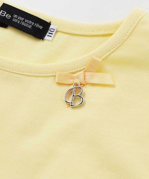 BeBe(ベベ)の「【お揃い】シャンドゥフルールプリントローン天竺切り替えワンピース(80~150cm)(ワンピース・キッズ・ピンク系その他/イエロー系その他・110cm/120cm/130cm/140cm/150cm/100cm)」の11枚目の写真