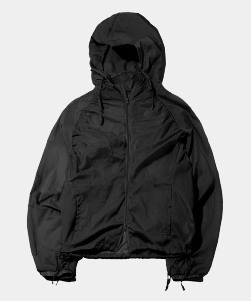 PLACE STUDIO（プレイススタジオ）の「PLACE STUDIO／シャーリング2WAYジャケット（ブルゾン・レディース・グレー/ブラック・FREE）」の17枚目の写真