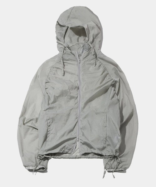 PLACE STUDIO（プレイススタジオ）の「PLACE STUDIO／シャーリング2WAYジャケット（ブルゾン・レディース・グレー/ブラック・FREE）」の18枚目の写真