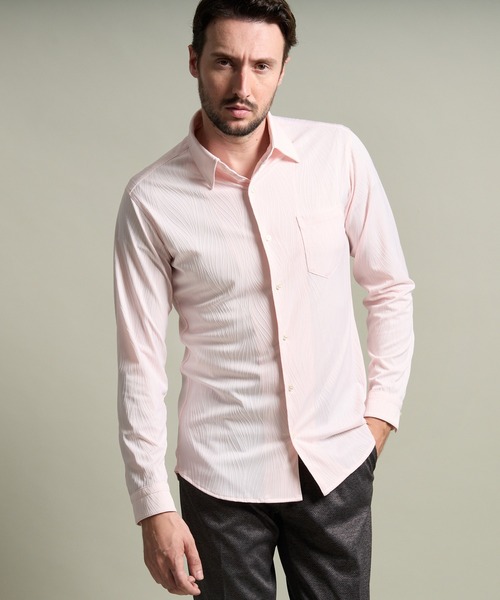 BIGバーク柄ジャカードシャツ（シャツ/ブラウス）｜HIDEAWAYS NICOLE