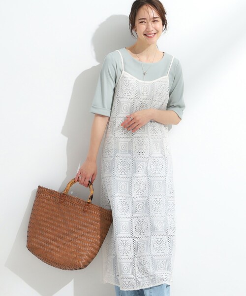 サイズ限定SALE◆残り僅か◆ギュピールレース ミディワンピース 2_000000020379.jpg?1679300790