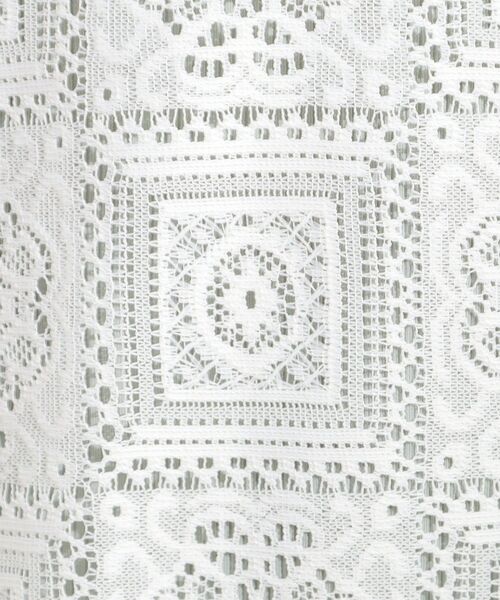 DRESKIP（ドレスキップ）の「【S-LL】レースキャミワンピース（ワンピース・レディース・ブラック/オフホワイト・01/02/03/04）」の3枚目の写真