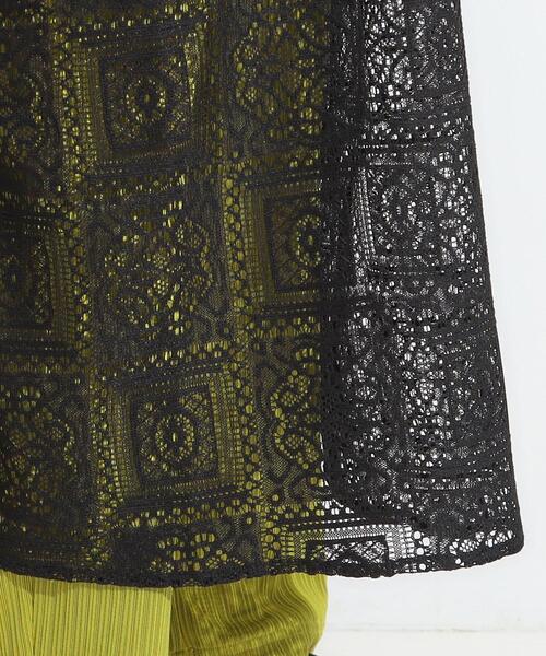 DRESKIP（ドレスキップ）の「【S-LL】レースキャミワンピース（ワンピース・レディース・ブラック/オフホワイト・01/02/03/04）」の13枚目の写真