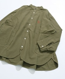 リアーム　ノーカラーシャツ adidas（アディダス）の「アディダス M ID シアサッカーノーカラー