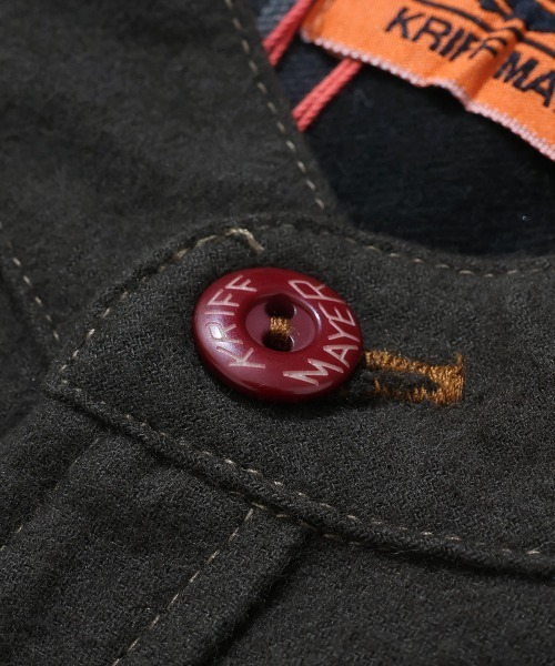 KRIFF MAYER Lady's Collection（クリフメイヤーレディースコレクション）の「【綿100％】ビエラノーカラーシャツ（シャツ/ブラウス・レディース・カラフル/チャコール/モカ/ナチュラル/オリーブ・MEDIUM/LARGE）」の22枚目の写真