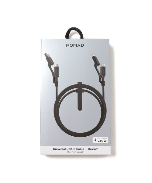 bpr BEAMS（ビーピーアール ビームス ）の「NOMAD / Universal Cable 1.5m Made with Kevlar(R)（カメラ/カメラグッズ・レディース・ブラック・ONE SIZE）」の5枚目の写真