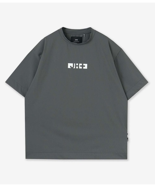 junhashimoto(ジュンハシモト)の「JH+ DOUBLE COOL T(Tシャツ/カットソー・メンズ・チャコール/ブラック×ブラック・5/4/2/3)」の2枚目の写真