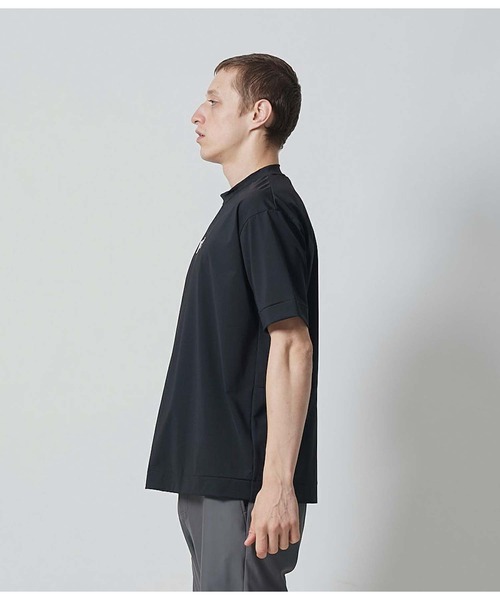 junhashimoto(ジュンハシモト)の「JH+ DOUBLE COOL T(Tシャツ/カットソー・メンズ・チャコール/ブラック×ブラック・5/4/2/3)」の3枚目の写真