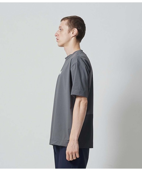 junhashimoto(ジュンハシモト)の「JH+ DOUBLE COOL T(Tシャツ/カットソー・メンズ・チャコール/ブラック×ブラック・5/4/2/3)」の7枚目の写真