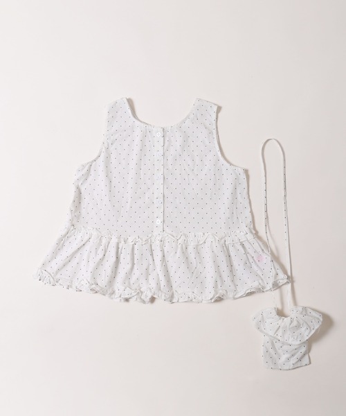 WC（ダブル シー）の「《2点セット》ミニショルダーセットドットタンクトップ（その他トップス・レディース・ホワイト/ブラック・FREE）」の19枚目の写真