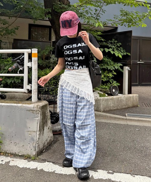 MEMECLE(メメクル)の「【 MEMECLE / メメクル 】レタリング プリントロゴTシャツ(Tシャツ/カットソー・レディース・ブラック/ホワイト/グレー・S/M)」の22枚目の写真