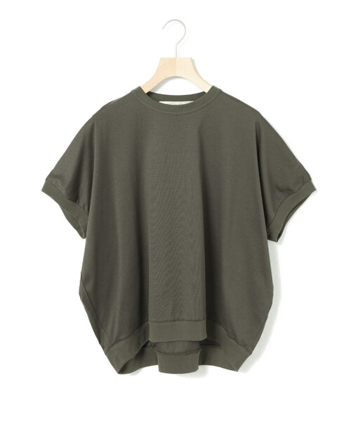 MidiUmi(ミディウミ)の「MidiUmi コクーンプルオーバー(Tシャツ/カットソー・レディース・ネイビー/イエロー/ブラック/チャコールグレー/オフホワイト・FREE)」の3枚目の写真
