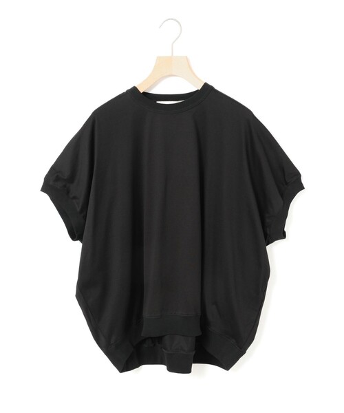 MidiUmi(ミディウミ)の「MidiUmi コクーンプルオーバー(Tシャツ/カットソー・レディース・ネイビー/イエロー/ブラック/チャコールグレー/オフホワイト・FREE)」の2枚目の写真