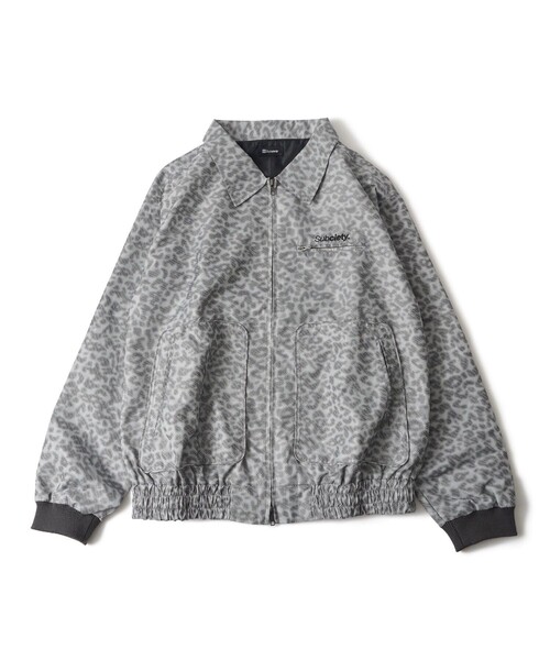 Subciety（サブサエティ）の「Leopard nylon blouson（ブルゾン・メンズ・グレー/ベージュ/ブラック・X-LARGE/SMALL/MEDIUM/LARGE）」の21枚目の写真