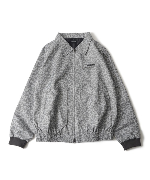 Subciety（サブサエティ）の「Leopard nylon blouson（ブルゾン・メンズ・グレー/ベージュ/ブラック・X-LARGE/SMALL/MEDIUM/LARGE）」の5枚目の写真