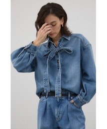 crie conforto（クリーコンフォルト）デニムシャツ　新品未使用 crie conforto（クリーコンフォルト）デニムシャツ 新品未使用