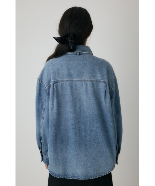 ボウタイデニムシャツ 秋服 / 冬服 / 2WAY / リボン（シャツ