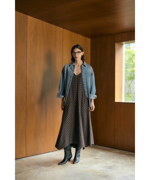 ボウタイデニムシャツ 秋服 / 冬服 / 2WAY / リボン（シャツ