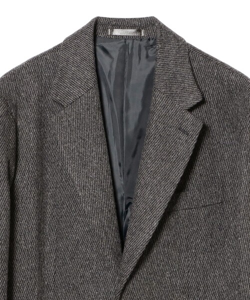 B:MING by BEAMS（ビーミングバイビームス）の「RE:NEWOOL(R) ウールカシミヤ カルゼ 2ボタン ジャケット（テーラードジャケット・メンズ・グレー/ネイビー・L/M/S/XL）」の6枚目の写真