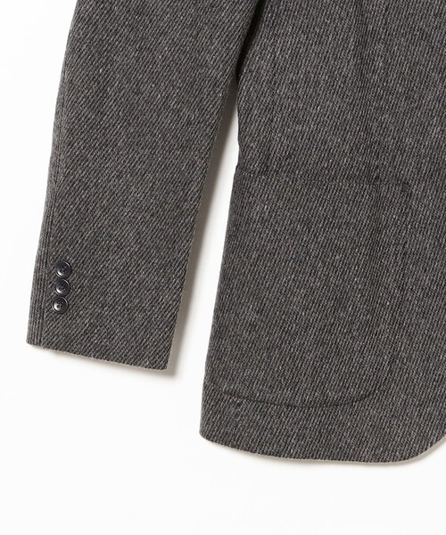 B:MING by BEAMS（ビーミングバイビームス）の「RE:NEWOOL(R) ウールカシミヤ カルゼ 2ボタン ジャケット（テーラードジャケット・メンズ・グレー/ネイビー・L/M/S/XL）」の8枚目の写真