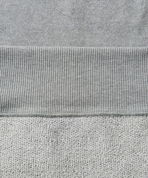 ASTRAET（アストラット）の「＜ASTRAET＞ラメ ウラケ ノースリーブスウェット UNISEX（スウェット・レディース・ダークグレー/ライトグレー・FREE）」の11枚目の写真