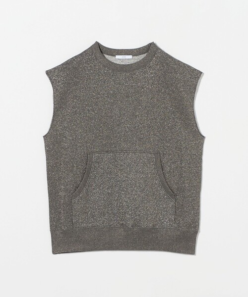 ASTRAET（アストラット）の「＜ASTRAET＞ラメ ウラケ ノースリーブスウェット UNISEX（スウェット・レディース・ダークグレー/ライトグレー・FREE）」の13枚目の写真