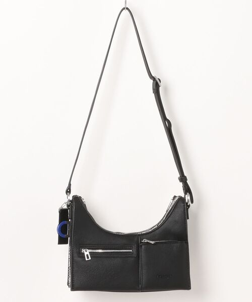 Desigual(デシグアル)の「Python pattern 3-in-1 shoulder bag / パイソンパターン3イン1ショルダーバッグ(ハンドバッグ・レディース・ブラック・FREE)」の2枚目の写真