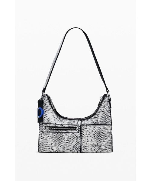 Desigual(デシグアル)の「Python pattern 3-in-1 shoulder bag / パイソンパターン3イン1ショルダーバッグ(ハンドバッグ・レディース・ブラック・FREE)」の7枚目の写真