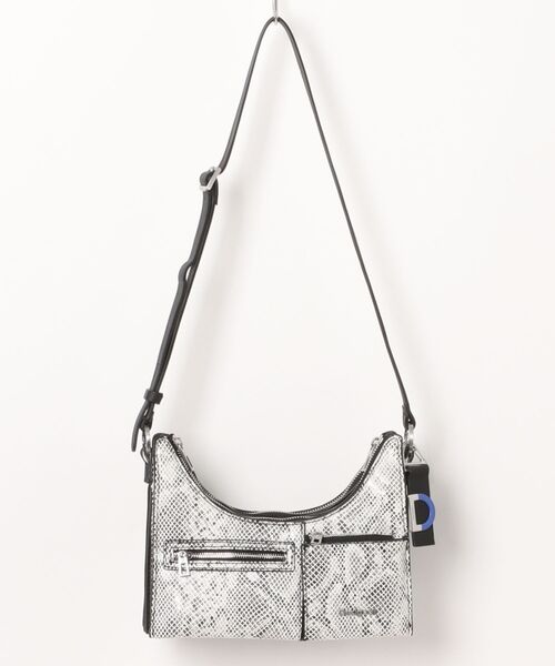 Desigual(デシグアル)の「Python pattern 3-in-1 shoulder bag / パイソンパターン3イン1ショルダーバッグ(ハンドバッグ・レディース・ブラック・FREE)」の12枚目の写真