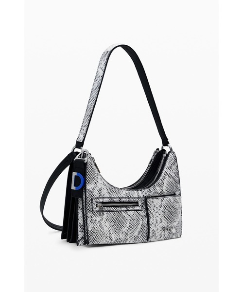 Desigual(デシグアル)の「Python pattern 3-in-1 shoulder bag / パイソンパターン3イン1ショルダーバッグ(ハンドバッグ・レディース・ブラック・FREE)」の13枚目の写真