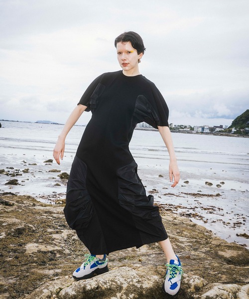 COCOON TUCK DOCKING OP（ワンピース）｜OMMO（オーエムエムオー）の