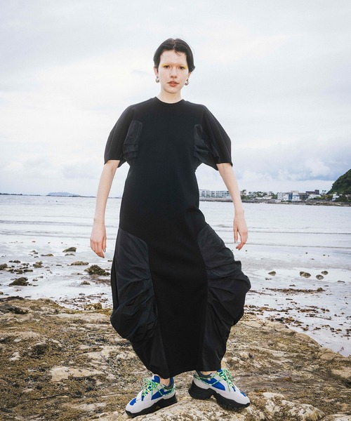 COCOON TUCK DOCKING OP（ワンピース）｜OMMO（オーエムエムオー）の