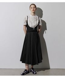 タフタミディスカート / Taffeta Midi Skirt