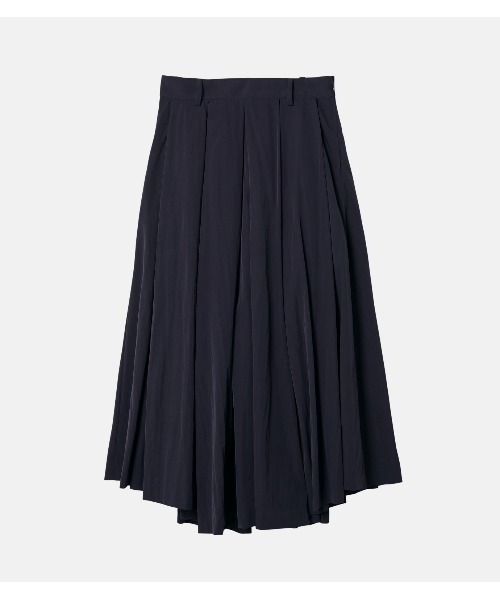 LE CIEL BLEU（ルシェルブルー）の「タフタミディスカート / Taffeta Midi Skirt（スカート・レディース・ブラック/オフホワイト/ネイビー・34/36/38）」の9枚目の写真