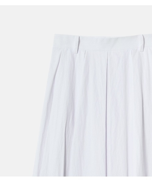LE CIEL BLEU（ルシェルブルー）の「タフタミディスカート / Taffeta Midi Skirt（スカート・レディース・ブラック/オフホワイト/ネイビー・34/36/38）」の18枚目の写真