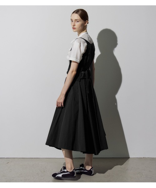 LE CIEL BLEU（ルシェルブルー）の「タフタミディスカート / Taffeta Midi Skirt（スカート・レディース・ブラック/オフホワイト/ネイビー・34/36/38）」の20枚目の写真