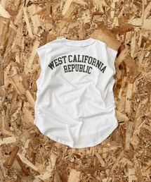 24ss 試着のみ MINEDENIM ビッグシルエット ノースリーブ Tシャツ 24ss