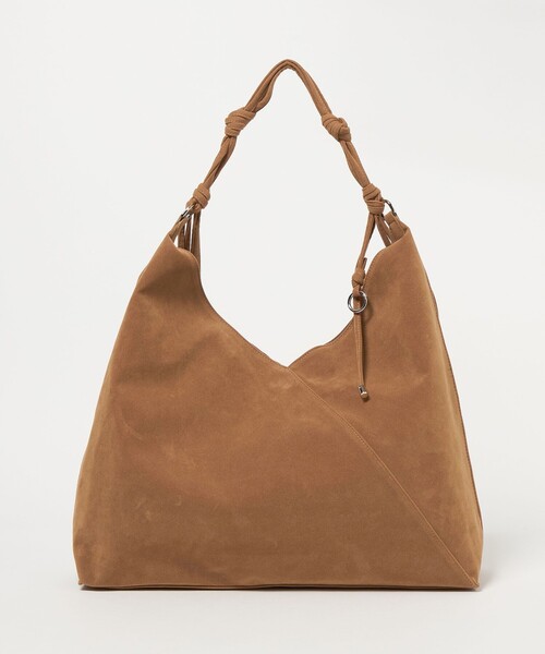 LE VERNIS（ル・ベルニ）の「＜LE VERNIS＞ノットハンドル ショルダーバッグ（ショルダーバッグ・レディース・ブラウン/オリーブ・FREE）」の6枚目の写真